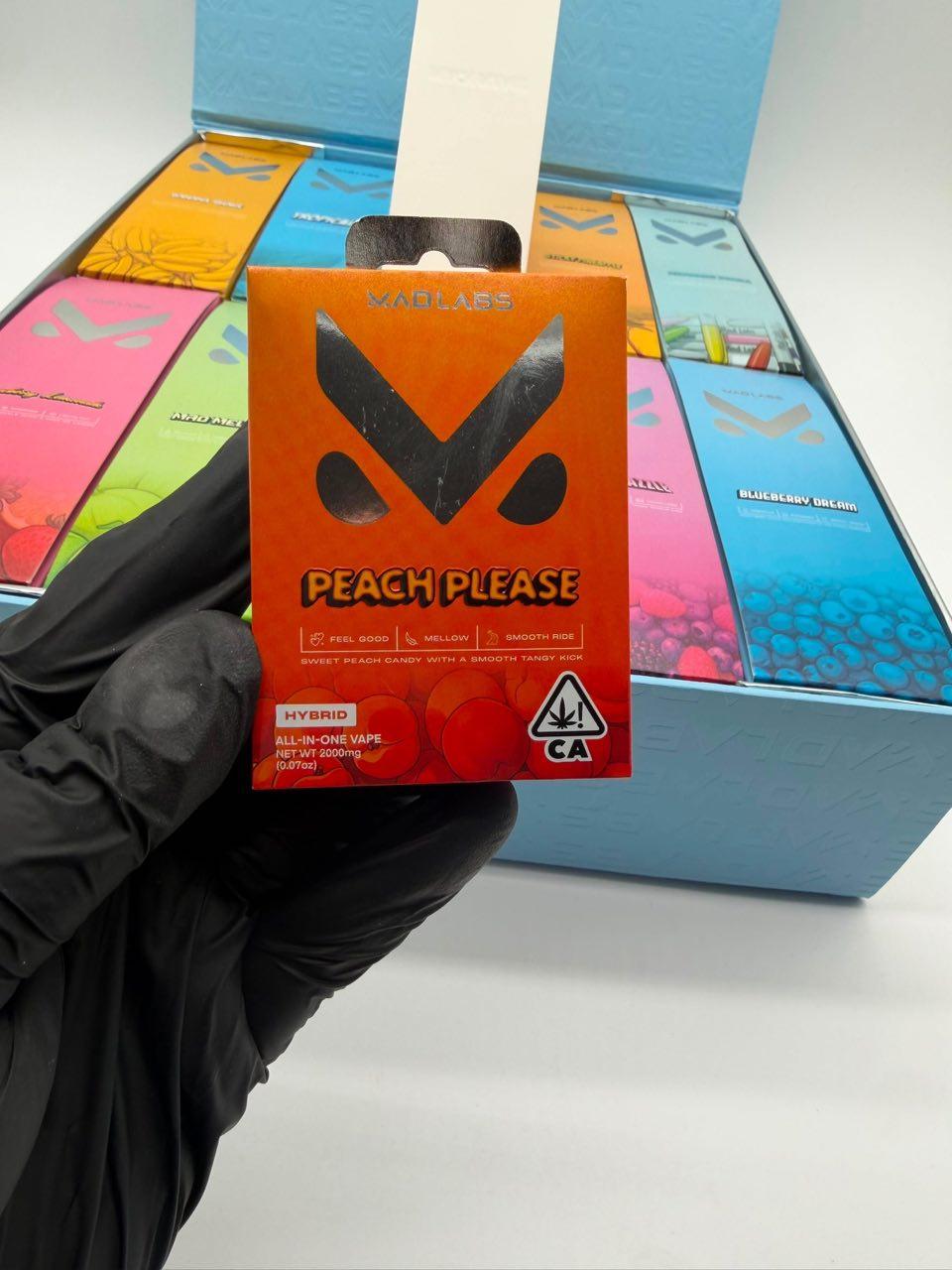 mad labs 2g disposable vape